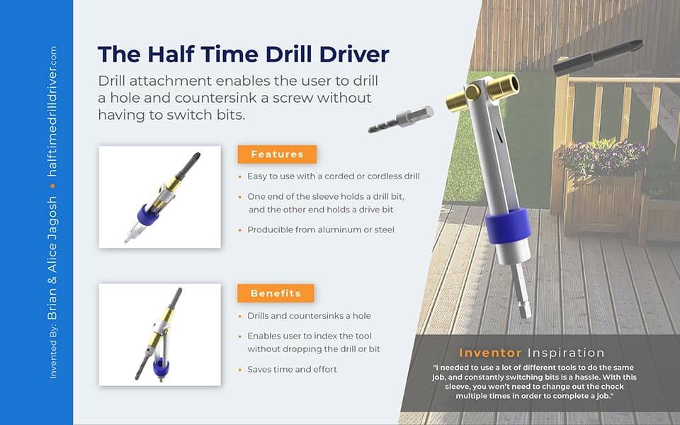 Half Time Drill Driver Sell Sheet